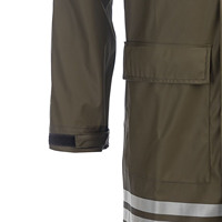 Chaqueta Profesional para Entrenador de Perros, Chaqueta de Invierno para Hombre, Impermeable, Cortavientos, con Cremallera, Mangas Extraíbles, Capucha, Transpirable