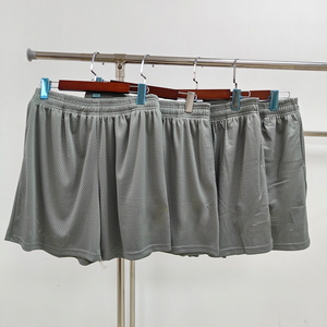 Short en maille de haute qualité, toucher doux, teint en pièce, coupe ample, style minimaliste, pour la détente, le voyage et la course, fournisseur direct d'usine de créateur - Product Image 6