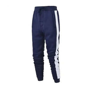 Nouvelle Collection Hiver 2026 – Survêtements Homme Confortables et Tendance à Bandes Latérales, Motif Uni, Coupe Droite pour l'Entraînement - Product Image 3