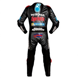 ชุดแข่งรถมอเตอร์ไซค์แบบชิ้นเดียว Fabio Quartararo MotoCP Ramaha ระดับมืออาชีพ พร้อมเกราะป้องกัน CE ระดับ 2 แบบจั๊มสูท/ชุดแข่ง - Product Image 2