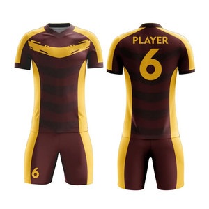 Very Reasonable Price Soccer Uniform Sports Wear 100 % Polyester Best Quality Men Soccer Uniform for Sale Trending Supplier - Product Image 5