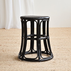 Rattan cane <b>ottoman</b> <b>stools</b> produced in Vietnam high quality sustainable bar <b>stool</b> <b>ottomans</b> - Product Image 4