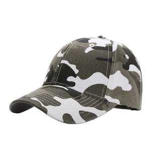 Gorro de béisbol de camuflaje de lona ajustable unisex, gorra de protección solar de vaquero de negocios para fiesta al aire libre, viaje de Hip Hop - Product Image 1