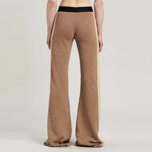 Pantalon de jogging évasé respirant pour femme 100 % coton écologique à séchage rapide, coupe ample et large - Product Image 2