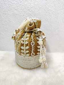 Pearl <b>Potli</b> <b>Bag</b> - Product Image 2