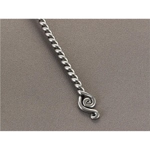 Juego de Cubiertos de Lujo de 20 Piezas de Acero Inoxidable, Forjado a Mano, con Mango Trenzado, Juego de Vajilla Plateada, Servicio de Vajilla Pulida a Espejo - Product Image 2