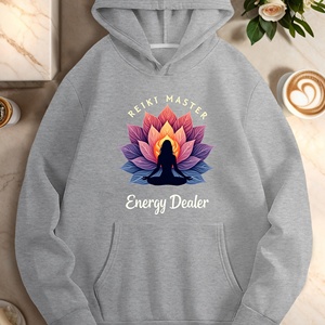 REIKI MASTER Energy Dealer sweats à capuche décontractés pour femmes - Product Image 4