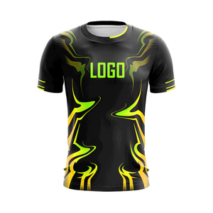 Camiseta Deportiva Personalizada con Transferencia Térmica para Equipos de Esports, Poliéster Transpirable de Secado Rápido, Ecológica, OEM - Product Image 1