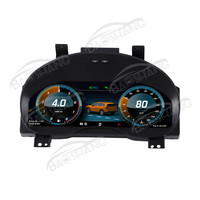 Tableau de bord numérique Baoshang 12,3 pouces pour Subaru Forester, écran LCD, 2013-2018, compteur de vitesse numérique pour voiture
