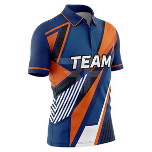 Chemise de golf décontractée imprimée de haute qualité avec logo personnalisé pour hommes, nouvelle collection, respirante, séchage rapide, grandes tailles, vente en gros - Product Image 1