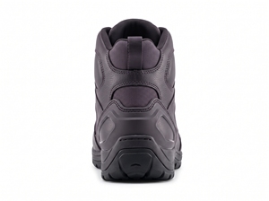 Purple Leather High Top Lace Up Waterproof Outdoor Boots for All Seasons - Product Image 2