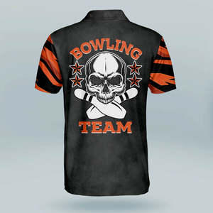 Camisas de Boliche para Hombre al por Mayor, Nuevo Estilo, 100% Poliéster, Camisas de Boliche Personalizadas para Hombre, Camisa Polo de Boliche - Product Image 5
