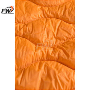 Veste matelassée unisexe OEM pour femme, respirante, en coton imprimé, chaude, à manches courtes, entièrement zippée, col rond, manteau d'hiver - Product Image 4