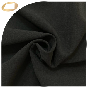 Tissu tissé interlock en polyester élasthanne à double tissage thermique au graphène pour vêtements décontractés - Product Image 1
