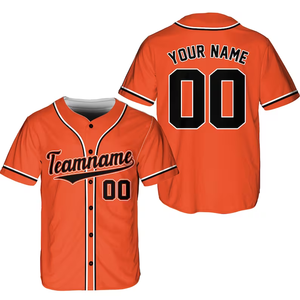Uniformes Deportivos Personalizados al por Mayor, Ropa Deportiva Personalizada para Equipos, Jersey de Béisbol Personalizado para Hombre y Niño, MOQ Bajo - Product Image 4