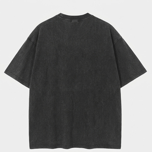 เสื้อยืดโอเวอร์ไซส์ลายกราฟิกสั่งทำพิเศษ คุณภาพพรีเมียม ผ้าฝ้ายออร์แกนิค เสื้อยืด DTF สำหรับใส่ลำลองและสตรีทแวร์ สำหรับทุกเพศ - Product Image 4