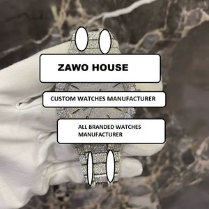 Reloj Mecánico ZAWO HOUSE, Completamente Cubierto de Diamantes Moissanite VVS1, de Lujo, en Acero Inoxidable, con Movimiento Japonés Automático - Product Image 1