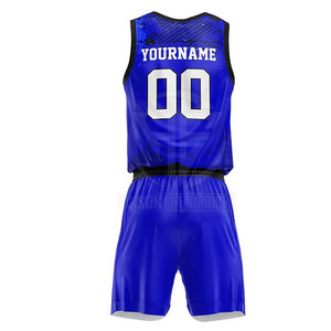 Tenue de basket-ball au design sportif moderne pour clubs, écoles et équipes. Tenue de basket-ball pour hommes. - Product Image 3