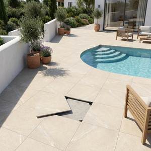 Azulejos de Porcelana de 600x1200mm para Exteriores, Azulejos para Zonas de Piscina, Azulejos para Alrededor de la Piscina, Azulejos Comerciales para Piscina, Azulejos Antideslizantes para el Borde de la Piscina - Product Image 2