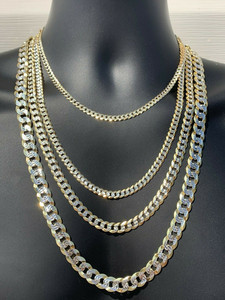 Collier chaîne à maillons en alliage de zinc plaqué or véritable 18 carats, style hip-hop, pour homme, bijoux de mode, usage quotidien - Product Image 3