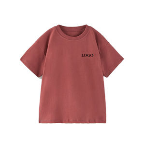 Camisetas Personalizadas de Manga Corta para Niños, 100% Algodón, Transpirables, Unisex - Product Image 1