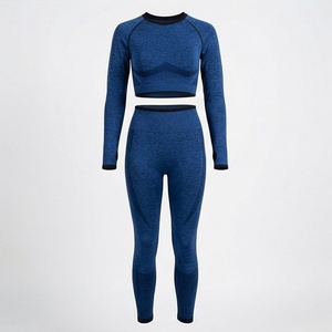 Conjunto de Yoga sin Costuras de Secado Rápido para Mujer, Sujetador Deportivo Reversible, Leggings Transpirables, Ropa Deportiva, Color Personalizado - Product Image 1