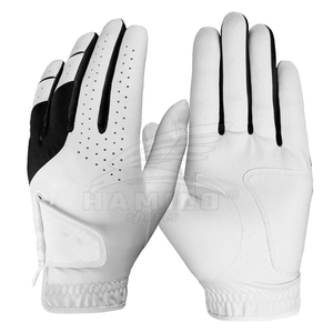 Guantes de Golf de Cuero PU Genuino, Duraderos, de Primera Calidad, a Bajo Precio, Completos, Antideslizantes, Ligeros, con Muñequera Ajustable - Product Image 1