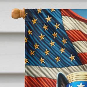 All American Belgian Sheepdog Large Flag Multicolor Porch Sleeve Pole Décorative Yard Banner Artwork Polyester House Wall - Product Image 3