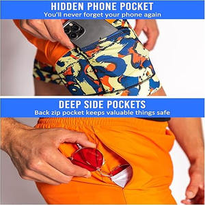 กางเกงขาสั้นผู้ชายทันสมัย น้ำหนักเบา เหมาะสำหรับกิจกรรมกลางแจ้งประจำวัน พร้อมคุณสมบัติแห้งเร็ว โพสต์โดย Dress Sports - Product Image 5