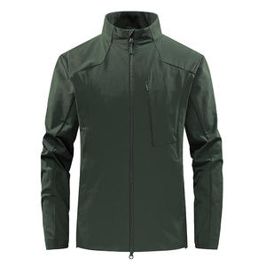 Unisex <b>Reflective</b> Breathable Windproof Lightweight 100% Polyester <b>Cycling</b> <b>Jacket</b> for Running and Bike - Product Image 4