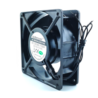 Ventilateur axial de refroidissement 120x120x38mm 110V AC, haute vitesse, faible bruit, pour machines CNC, refroidissement d'armoires industrielles