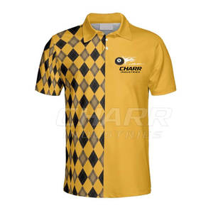 Camiseta de Billar de Alto Rendimiento para Equipos, Tallas Grandes, Ajuste Cómodo, Diseño Personalizado, Secado Rápido y Transpirable para Entrenamiento y Juegos - Product Image 2