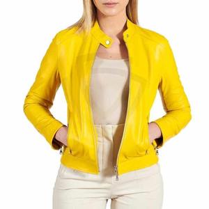 Chaquetas de Cuero para Mujer al por Mayor, Chaquetas de Cuero PU de Moda para Mujer, Chaquetas de Cuero de Alta Calidad para Mujer - Product Image 5