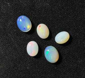 Natural Ethiopian <b>Opal</b> Multi Color Gemstones Loose Stones For Jewelry Making <b>Rings</b> Pendants Earrings Play Of Color - Product Image 2