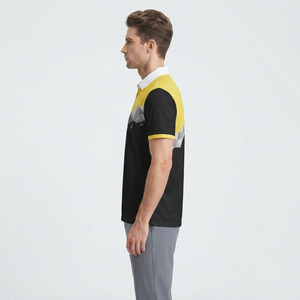Camisa Deportiva de Golf con Cuello Alto para Hombre, Jersey de Golf Personalizado para Hombre, Jersey de Golf Premium para Hombre, Transpirable y Ligero - Product Image 3