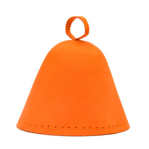 Chapeau de sauna en feutre de laine naturelle ECO Premium, design une pièce, couleur personnalisée, pour hommes et femmes - Product Image 4