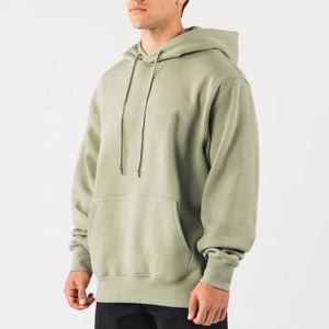 Custom 300G Breathable Oversized Hoodie Heavy Weight Men's Hoodie <b>Sweatshirt</b> Manufacturers Men Hoodie - Product Image 4