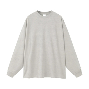 Sweat-shirt unisexe 100% coton délavé à l'acide, style vintage, coupe oversize, col rond, streetwear, logo personnalisé, OEM ODM - Product Image 1