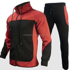 Survêtement de jogging personnalisé pour hommes Nouveau designer tendance Survêtement de sport d'hiver Patchwork écologique Vêtements de sport pour hommes - Product Image 3