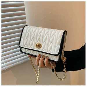 2026 Fashion Factory Low Price stylish women's crossbody bag 2024 new simple small <b>square</b> bag leather handbag - Product Image 6