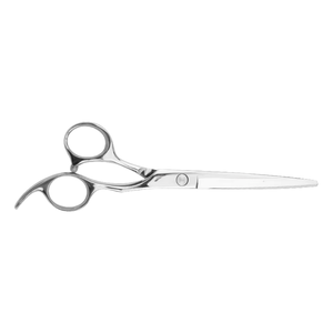 Ciseaux à cheveux professionnels en acier inoxydable, lame tranchante, pour droitiers, manche long, outil de coiffure - Product Image 4