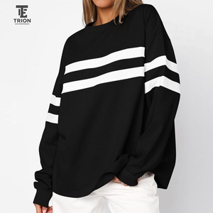 Sudaderas de Manga Larga con Logotipo Personalizado para Mujer, Sudaderas Extra Grandes de Alta Calidad para Invierno 2025, Sudaderas Transpirables para Mujer OEM - Product Image 4