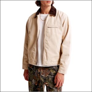 Veste de travail en toile OEM ODM, uniforme de travail durable avec plusieurs poches et support de logo personnalisé - Product Image 3