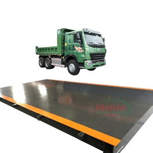 Pont-bascule de haute précision 80-100 tonnes 12x3m pour camions, système de pesage industriel robuste pour véhicules lourds - Product Image 1