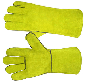 Guantes de Soldadura TIG OEM ODM, Guantes de Trabajo Industriales de Cuero Resistentes al Calor de Primera Calidad, Venta al por Mayor de Fábrica - Product Image 3