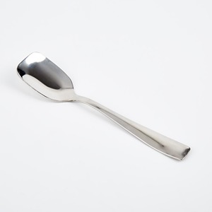 Minimalist Stainless Steel Serving Spoons High Mirror Polish Dishwasher Safe Catering <b>Flatware</b> Set - Product Image 3