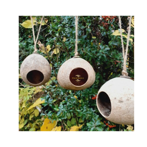 Nido de Pájaro Ecológico de Coco, Casa para Pájaros Colgante Hecha a Mano, para Compradores Mayoristas - Product Image 1
