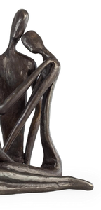 Escultura de objeto decorativo de mesa Vintage moderno Nuevo Color creativo aluminio fundido a mano diseñador aspecto elegante - Product Image 6