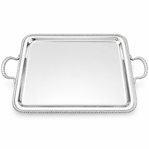 Bandeja de Servicio de Acero Inoxidable Resistente a la Corrosión, Bandeja Metálica Duradera para Té, Bandeja para Exhibición de Alimentos al Precio Más Bajo - Product Image 4