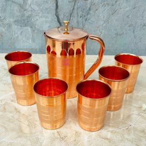 Vaso Térmico Portátil de Cobre Puro con Aislamiento al Vacío, Diseño Floral en Relieve, 6-12 Horas de Aislamiento Térmico, con Asa, Ideal para Regalo - Product Image 5